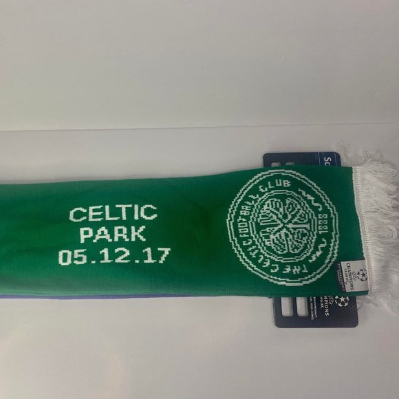 UEFA Champions League- Celtic FC & RSC Anderlecht 2017 Stadium Scarf- NWT - Picture 3 of 5
